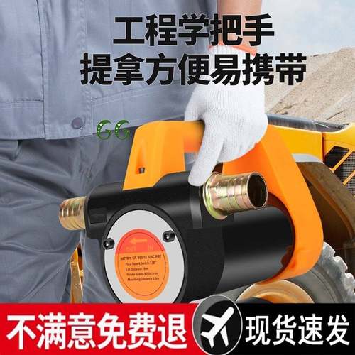 电动抽油泵1224220通用柴油泵输油泵抽油机抽水泵自吸泵加油机