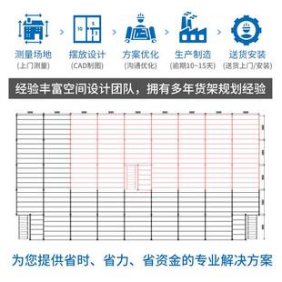 德丰隆仓库阁楼货架重型钢结构阁楼平台货架