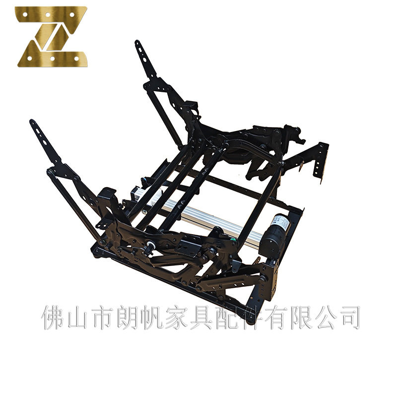 家具配件多功能沙发底座电动单人位4318伸展靠背放平踏脚腿托翘起
