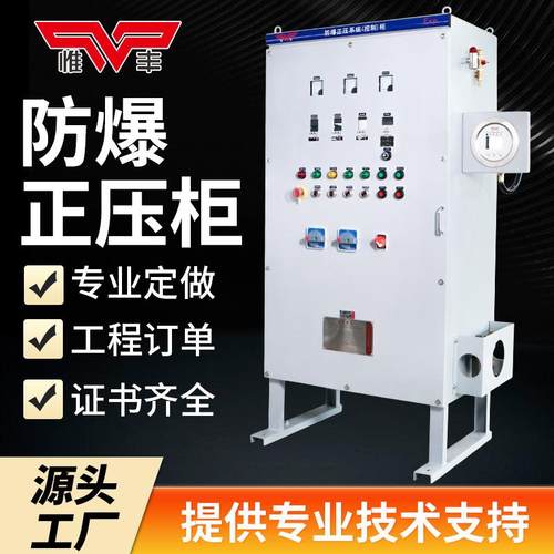 惟丰防爆配电柜正压柜控制系统变频配电箱接线箱触摸屏控制柜成套