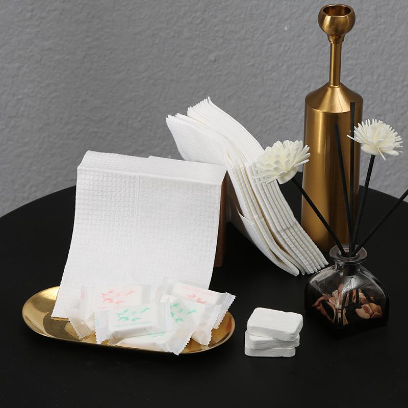 压缩毛巾大量加厚EF纹便携差旅居家美容洁面巾一次性洗脸巾