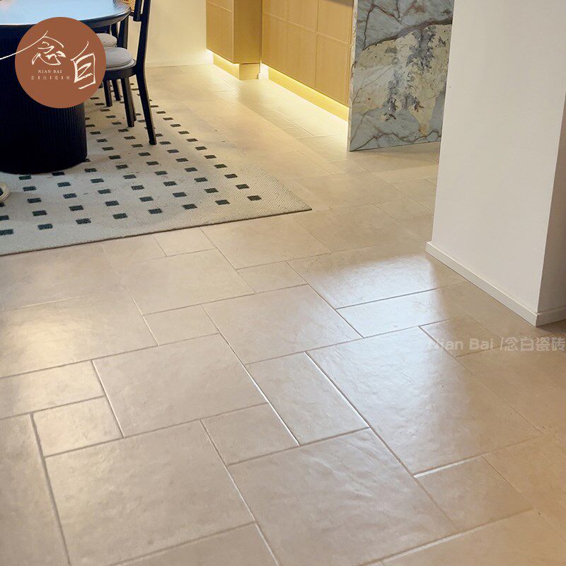 法式卫生间莱姆石瓷砖复古砖w别墅客厅厨房阳台地砖古堡子母砖防