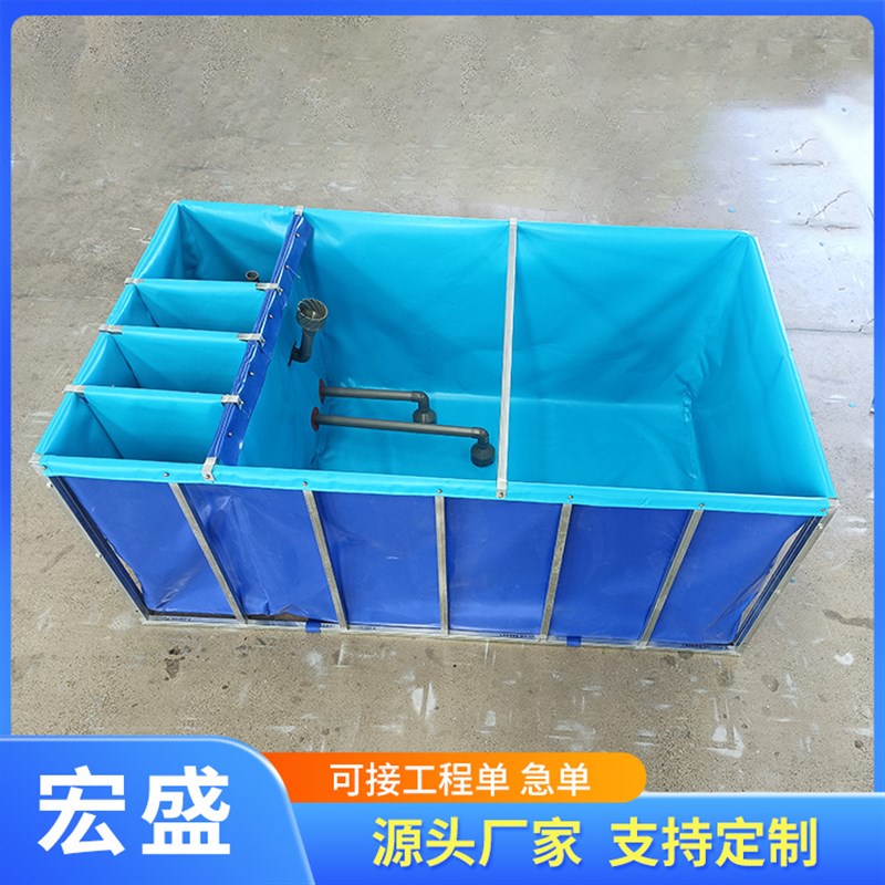 过滤养鱼池户外大型防水布高密y度水产篷布塑料养殖蓄水池帆布水
