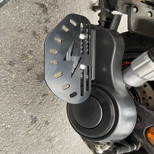 A7电动车009电动车通s用改装 后脚踏后加大加宽踩脚踏板脚蹬搁脚板