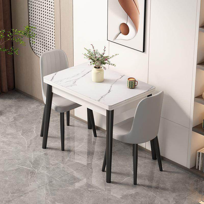 可折叠式伸缩岩板实木餐桌椅组合小户型家用新款吃饭桌子两人客厅,户外/登山/野营/旅行用品,户外桌椅套装,淘宝优惠券,粉丝福利购,淘宝优惠卷