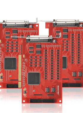 研控MCC1410C经济型运动控制卡4轴脉冲式2.4MHz步进伺服电机通用