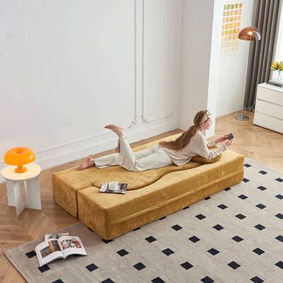 Tatami布艺沙发可折叠压缩小户型客厅民宿公寓榻榻米压缩沙发床