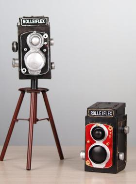 仿真老式相机模型7080年代老物件复古怀旧橱窗陈列道具装饰品摆件