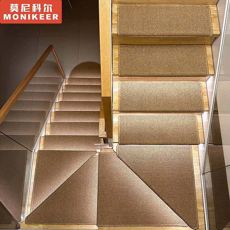简约日系仿亚麻楼梯踏步垫大理石家用防滑剑麻免胶自粘地毯可擦洗,居家布艺,家用脚垫,淘宝优惠券,粉丝福利购,淘宝优惠卷