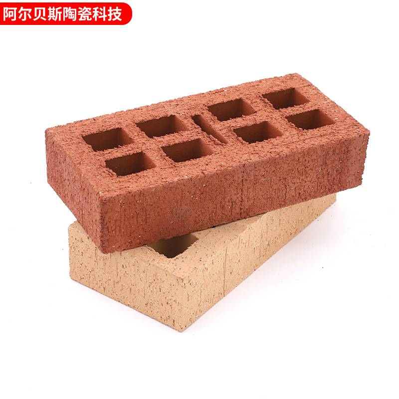 方孔砌墙砖陶土烧结砖江苏现货仿古学校园林外墙砖小区别墅轻质