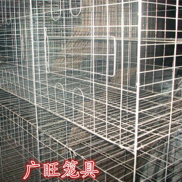 旺丝广网镀锌铁丝鸽子笼层三12GBY位鸽笼加粗鸽笼1.5米养殖鸽笼