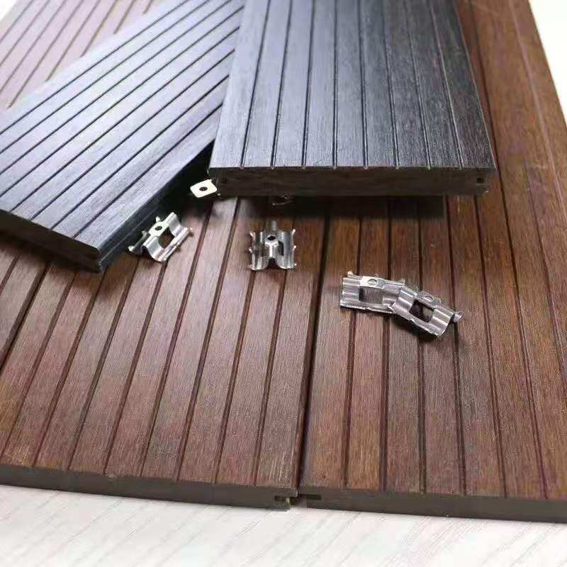 现货户外重竹木地板菠萝格室外园林木栈道高耐竹防腐木防火耐磨