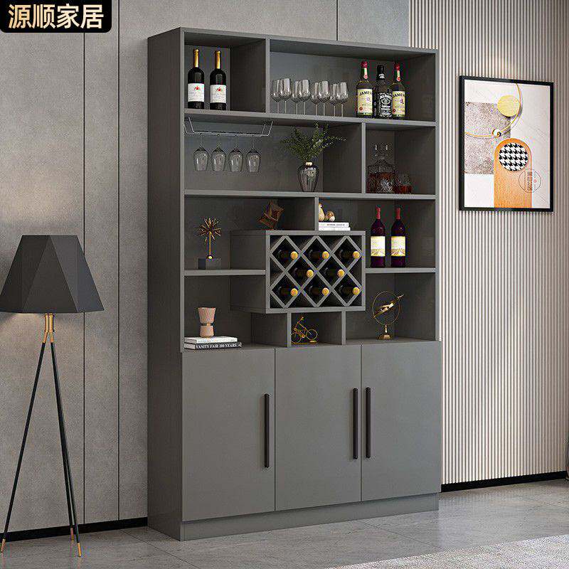 现代简约酒柜靠墙家用餐边柜客厅玄关隔断装饰储物柜碗柜边柜橱柜
