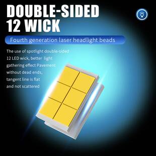 led汽车大灯Led Headlights三铜管260W Car Headlight汽车led大灯