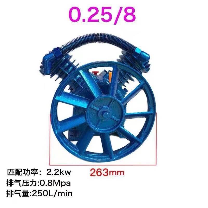 通用型空压机泵头高压气泵活塞式高压泵单缸三缸四缸缸头