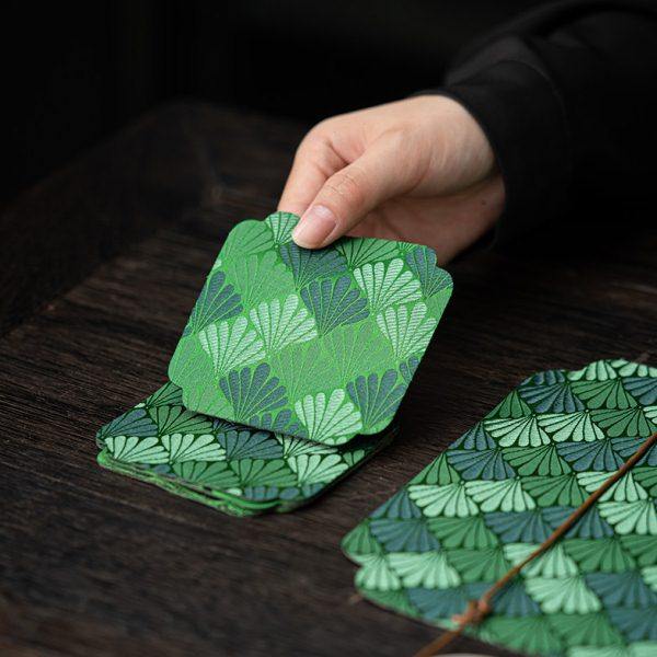 晟窑锦缎防水杯垫日式功夫茶具配件茶杯托干泡茶台家用垫子隔热垫,餐饮具,杯垫,淘宝优惠券,粉丝福利购,淘宝优惠卷