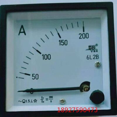 广东德庆电表厂 DB 德表 交流电流表6L2B-200A 200/5A 6L2-A
