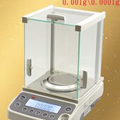 包邮 0.1mg万分位精准实验室 0.0001g 卓精友声电子分析天平0.001g