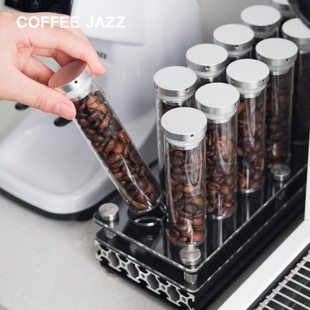COFFEE JAZZ 密封罐单项排气养豆罐茶叶闻香瓶咖啡豆分装保存罐