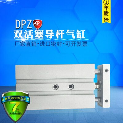 双活塞双杆气缸DPZ25-32-10-20-40-50-80-100-P-A-KF-GF DPZJ