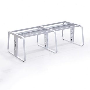 工位办公桌脚职员会议桌架子员工书桌屏风卡座四人位桌腿铁艺支架