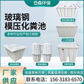 二八式 玻璃钢模压化粪池新农村改造单双坑交替旱厕净化双翁化粪池