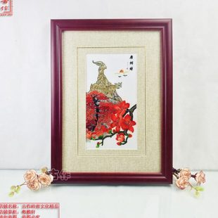 广绣粤绣 广州特色礼品 广府文化礼品 纯手工刺绣 广州特色纪品