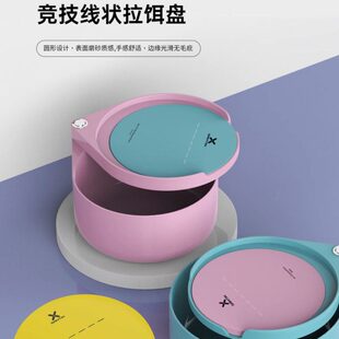 雷臣钓箱竞技线状拉饵盘一线强磁浮水饵料盘散炮立钩磁吸鱼饵盒