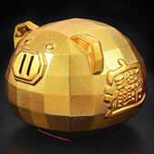 金猪存钱罐只进不出2025年新款 儿童男女孩子可存不可取小猪储蓄罐