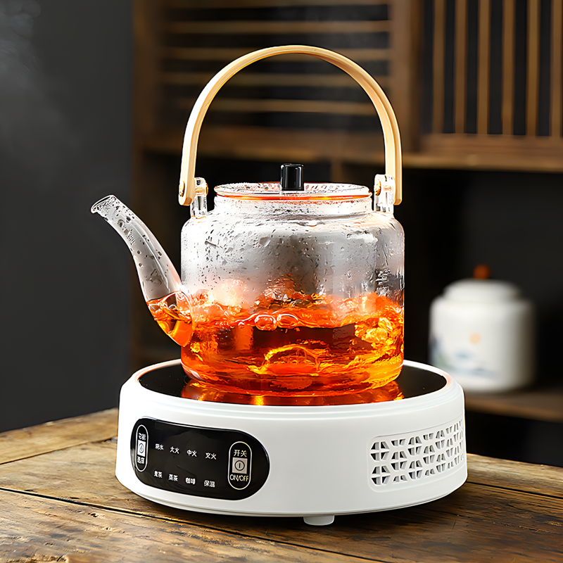 2024新款电陶炉煮茶家用煮茶器C煮茶炉小型泡茶电磁炉烧水壶电热