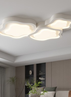 2023a年新款大气云朵客厅灯现代简约全光谱吸顶灯组合全屋套餐灯