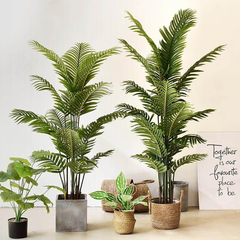 仿真花散尾葵·大型假树室内造景围挡酒店商场装饰落地盆栽,鲜花速递/花卉仿真/绿植园艺,仿真绿植,淘宝优惠券,粉丝福利购,淘宝优惠卷