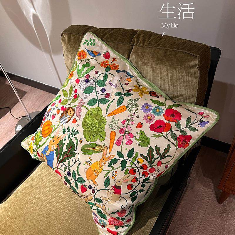 大白鹅和小白兔抱枕 女生睡觉沙发客厅ins风靠枕床头办公室,居家布艺,抱枕被,淘宝优惠券,粉丝福利购,淘宝优惠卷