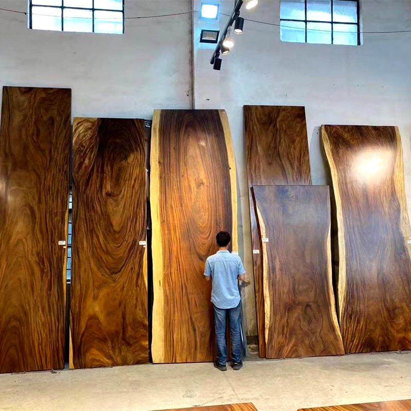 奥坎大板实木大板茶桌茶台黑檀餐桌老板办公桌巴花黑胡桃木大板,商业/办公家具,大班台/主管桌,淘宝优惠券,粉丝福利购,淘宝优惠卷