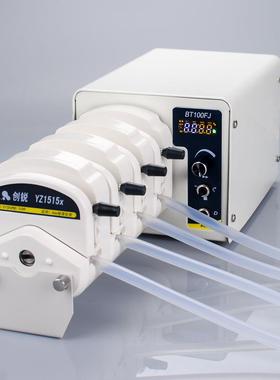 BT100FJ蠕动泵4通道分配灌装恒流泵yz1515x泵头定时定量BT100FC