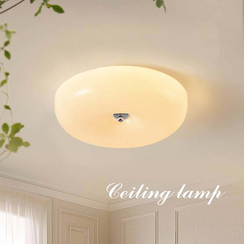 奶油风卧室灯护眼吸顶灯法式布丁客厅灯中古卧室阳台玄关灯具1,鲜花速递/花卉仿真/绿植园艺,割草机/草坪机,淘宝优惠券,粉丝福利购,淘宝优惠卷