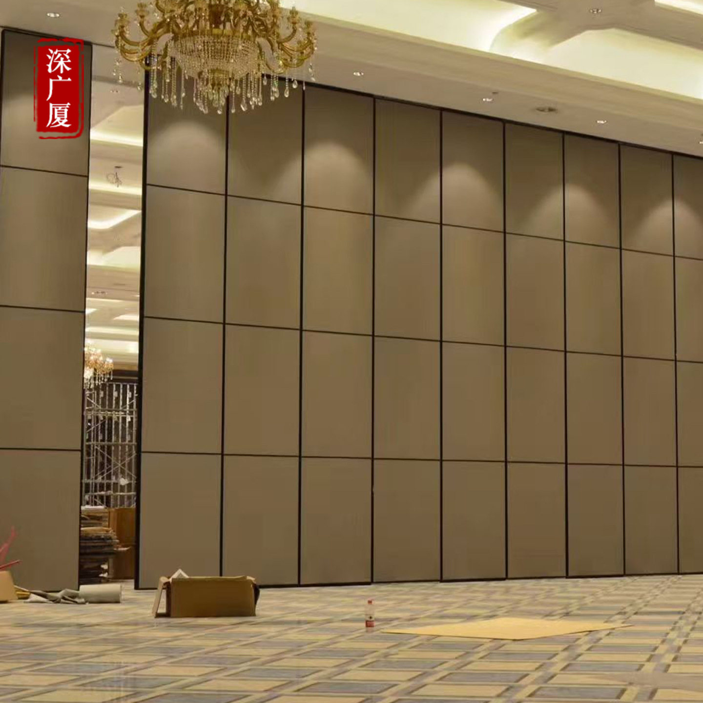 酒店活动隔断墙推拉门餐厅包厢隔断可移动隔断墙折叠办公室隔断墙