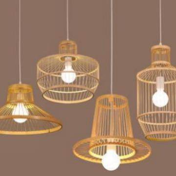 日式餐厅竹编吊灯中式简约茶室包厢餐馆吧台灯创意客栈榻榻米灯具,家装灯饰光源,智能吊灯,淘宝优惠券,粉丝福利购,淘宝优惠卷