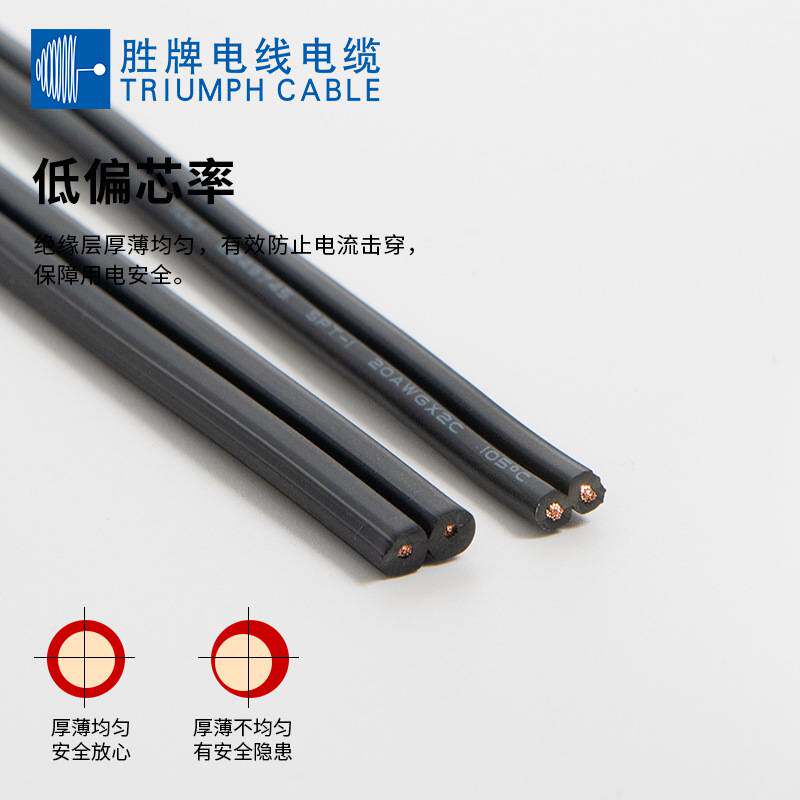 SPT-1并线 OD3.3*6.6公头线 电源线 spt-1-20号dc线材