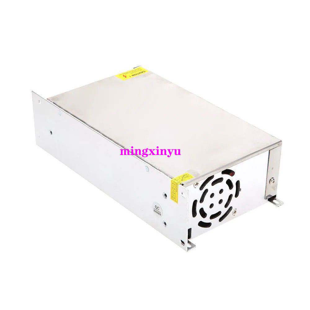 恒压直流12V50A 24V25A开关电源600W工业监控设备电源带110V开关