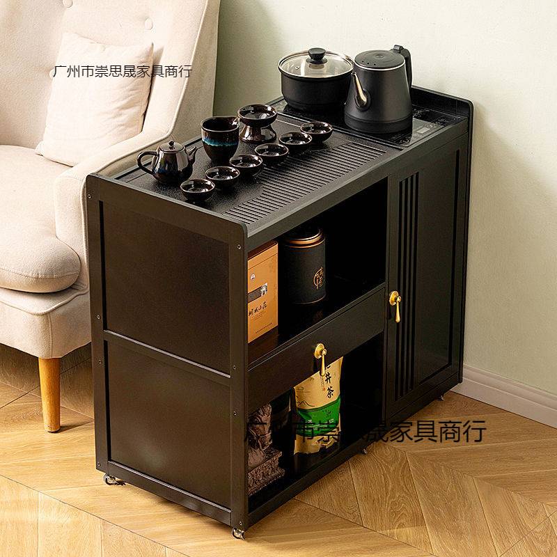 移动茶桌茶台小茶车客厅家用阳台泡茶几茶具套装全自动烧水壶一体