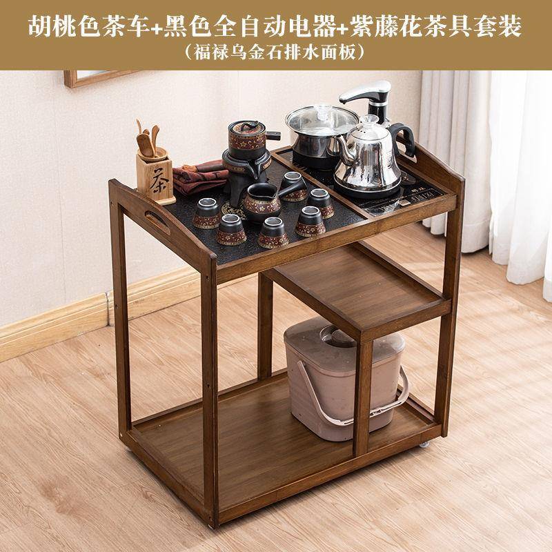 烧水子水桌边置架柜小型茶柜家用小茶台茶水架饮水桶放架VDjPZqFY