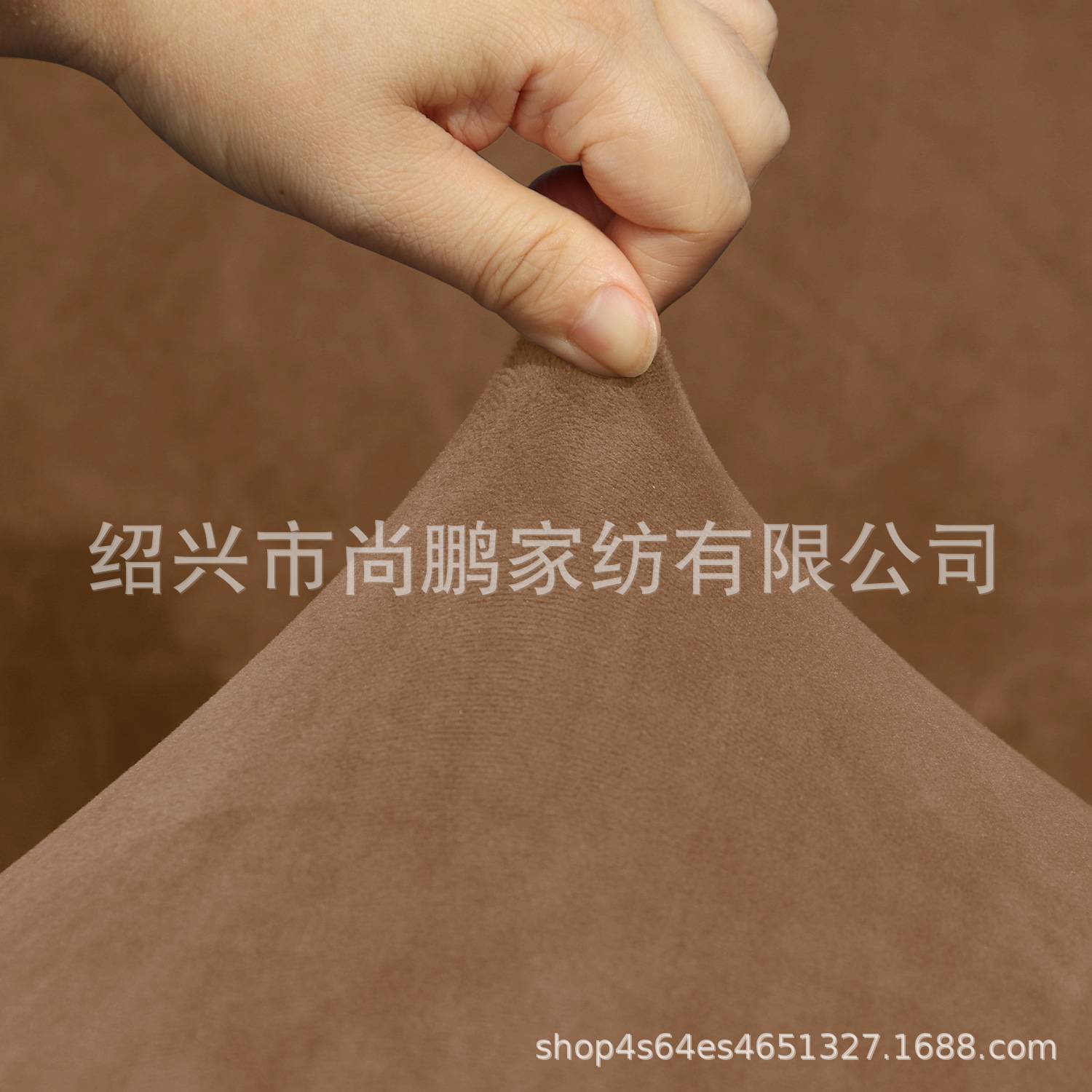 跨境弹力天鹅绒 5人座L型沙发套纯色全包私人座派转角L型沙发套