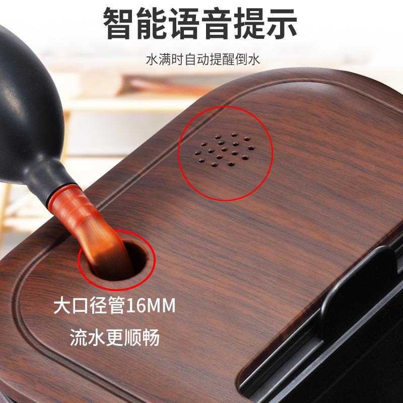 智能语音水垃圾桶滤茶507渣桶茶桶茶桶茶具配件茶台圾废垃水收纳