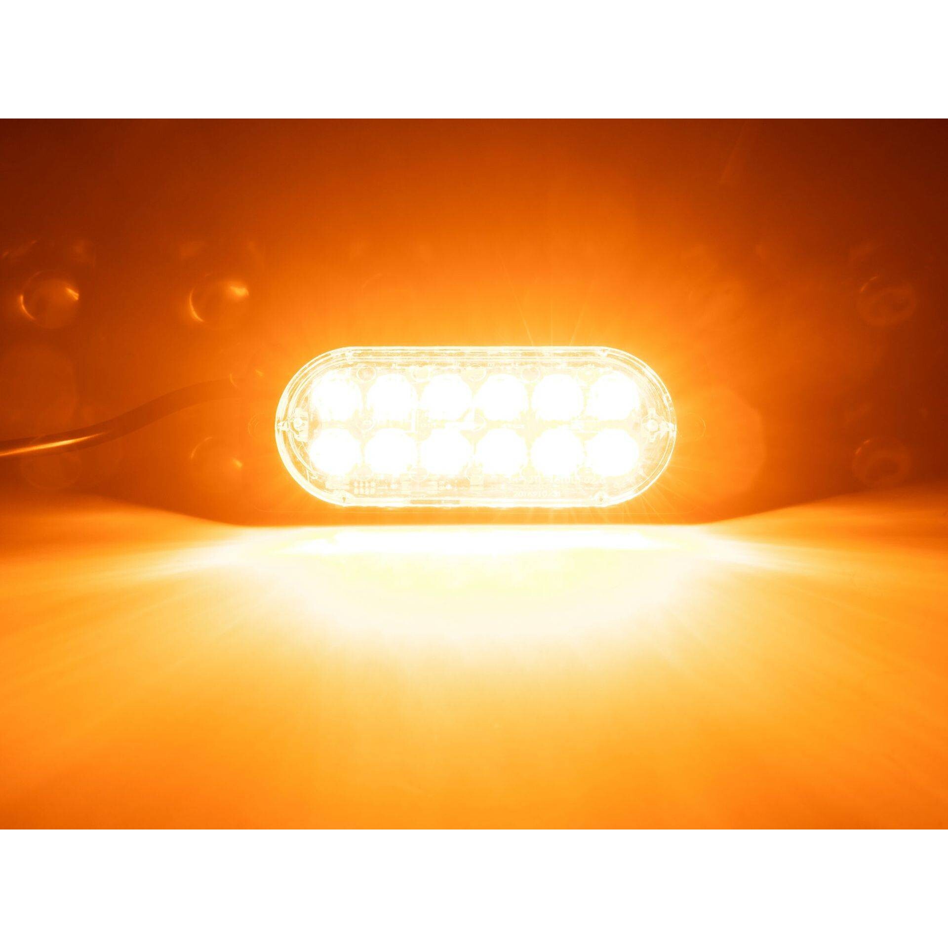 源头工厂:卡车遥控汽车身侧边信号警示灯超薄爆闪频闪灯12T-T16