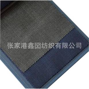 99%羊毛含桑蚕丝格子花呢意大利风格 高纱支精纺面料进口品质