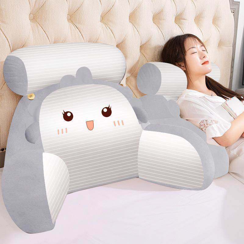 靠枕床头靠垫软包大靠背床上玩手机护腰可爱腰靠护颈半躺老人孕妇,居家布艺,抱枕被,淘宝优惠券,粉丝福利购,淘宝优惠卷