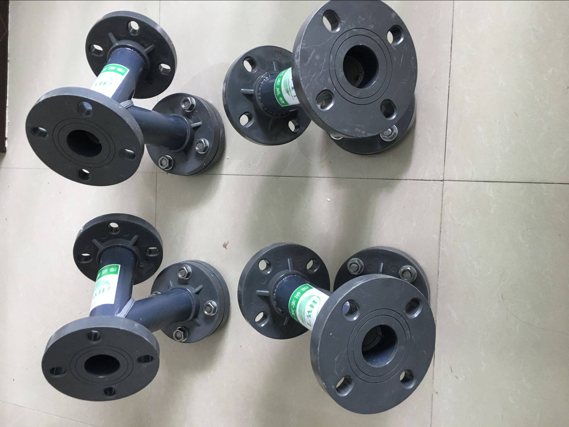 PVC管道Y式过滤器广东深圳生产厂家管道透明塑料Y型过滤器