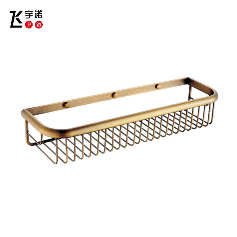 铜仿古置物网蓝跨境供货欧式卫生间浴室置物架角架45cm长方蓝,家装主材,卫浴置物架,淘宝优惠券,粉丝福利购,淘宝优惠卷