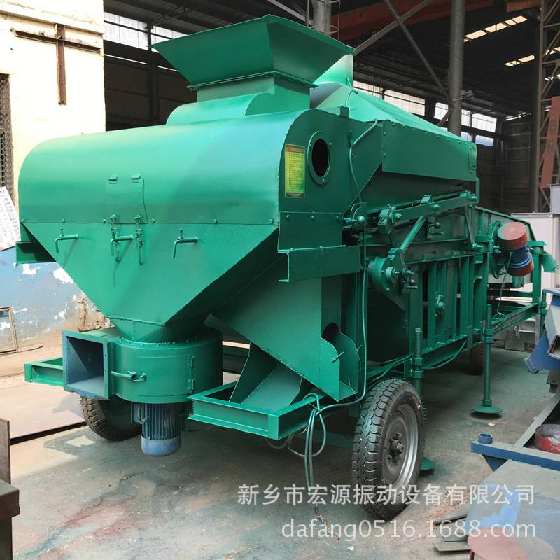 玉米发霉了怎么清理干净 自动除杂筛 过层分样清理 风机除尘 霉粒